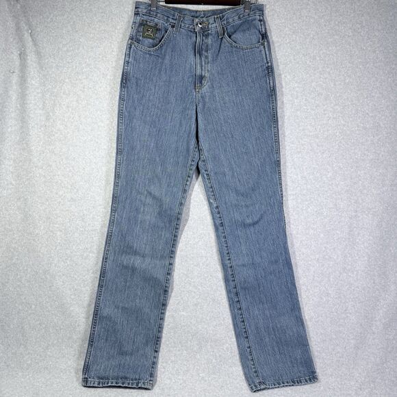 Cinch Green Label Jeans Mens 30x36 Blue Relaxed Tapered Fit Light Wash Denim - Picture 1 of 13